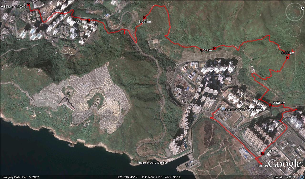 Tiu Keng Leng 100721 6.89km 70min