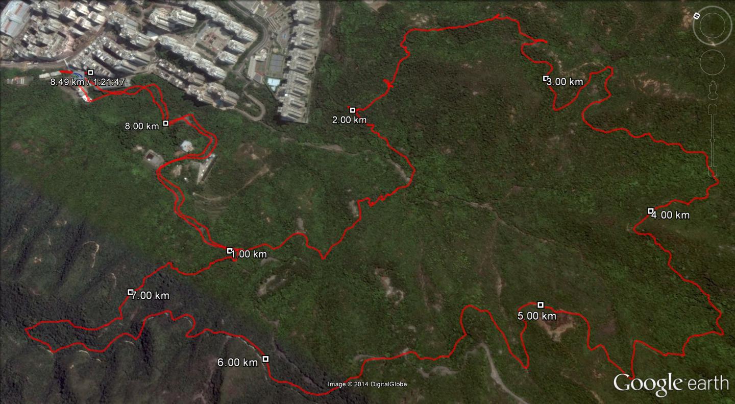 Quarry Bay Street 140910 8.49km 81mins