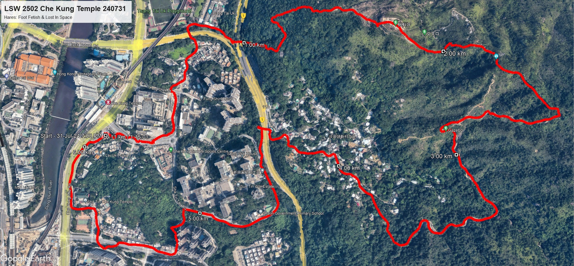 Che Kung Temple 240731 6.11km