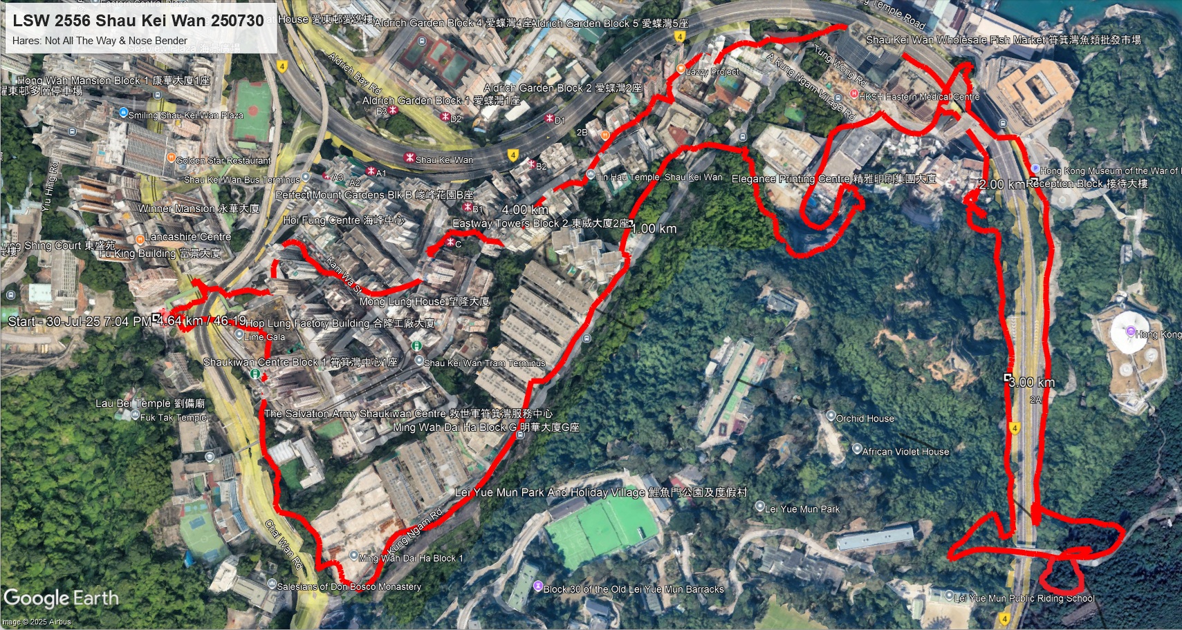 Shau Kei Wan 250730 4.64km