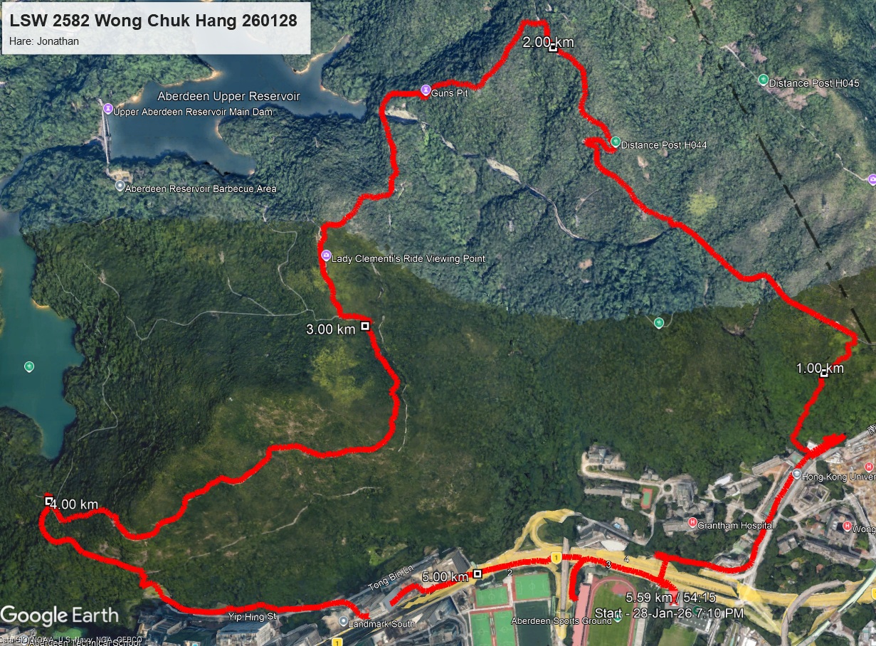Wong Chuk Hang 260128 5.59km