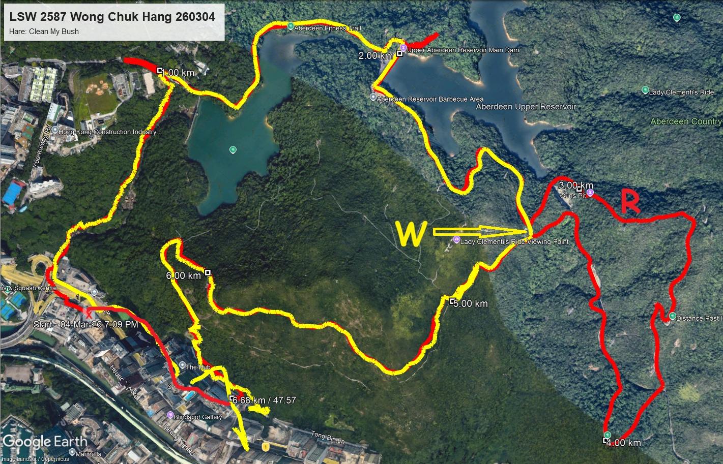 Wong Chuk Hang 260304 7.16km