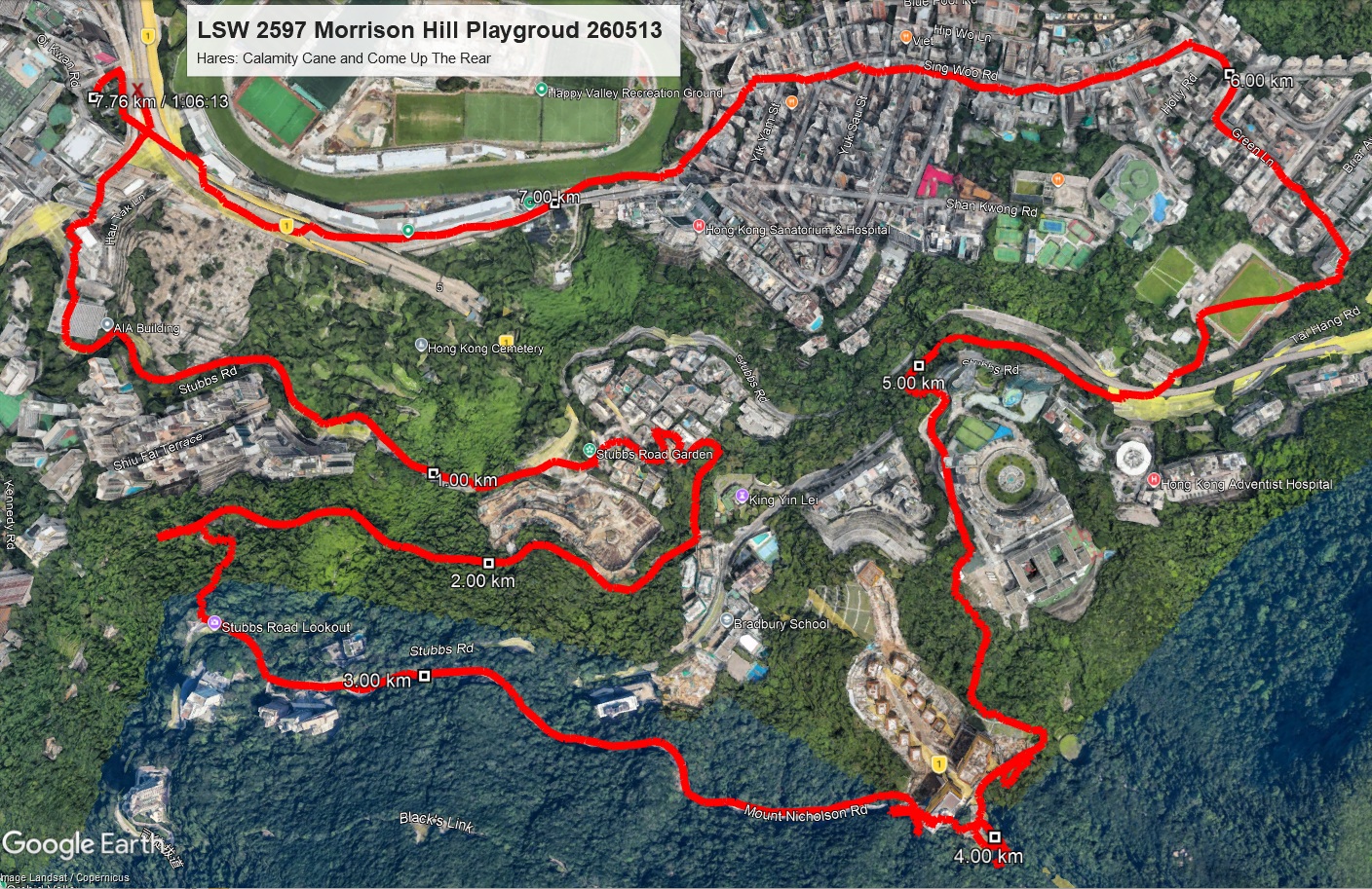 Morrison Hill Playground 260513 7.76km